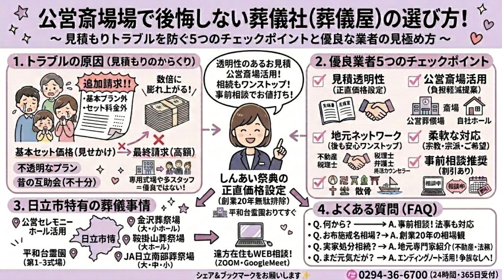 日立市後悔しない葬儀社